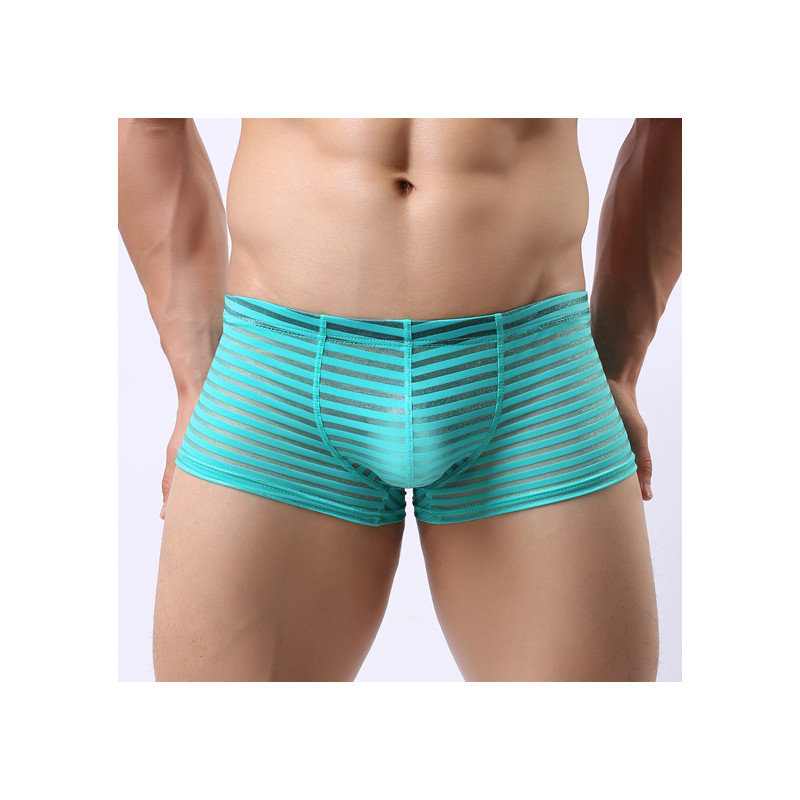 MenSexyWear Boxer sexy Linea Vert turquoise